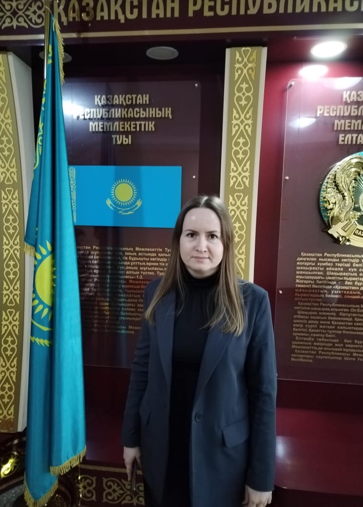 РЯЗАНЦЕВА ЮЛИЯ ЮРЬЕВНА  2 - орын  физика пәні мұғалімдеріне арналған қалалық олимпиадасының жеңімпазы